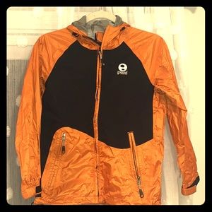 Orange kids windbreaker